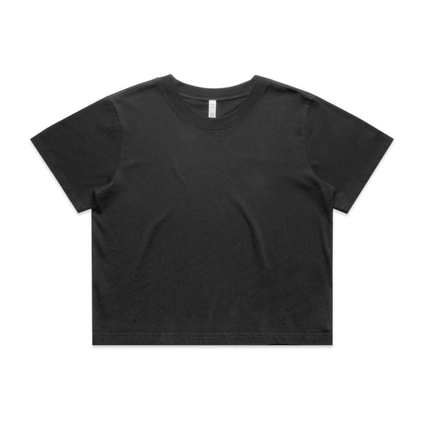 Wo's Heavy Faded Crop Tee |4089