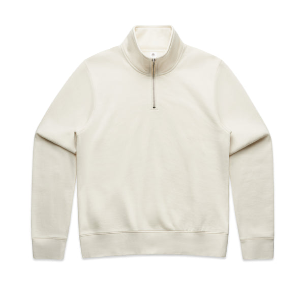WO'S STENCIL HALF ZIP CREW | 4125