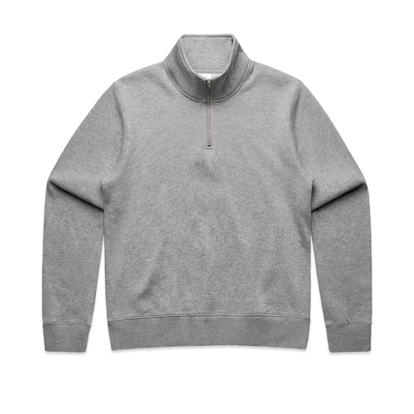 WO'S STENCIL HALF ZIP CREW | 4125