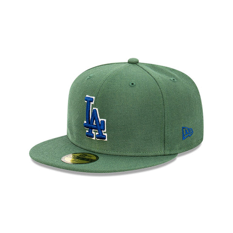 New Era 59FIFTY Royal on GREEN LA