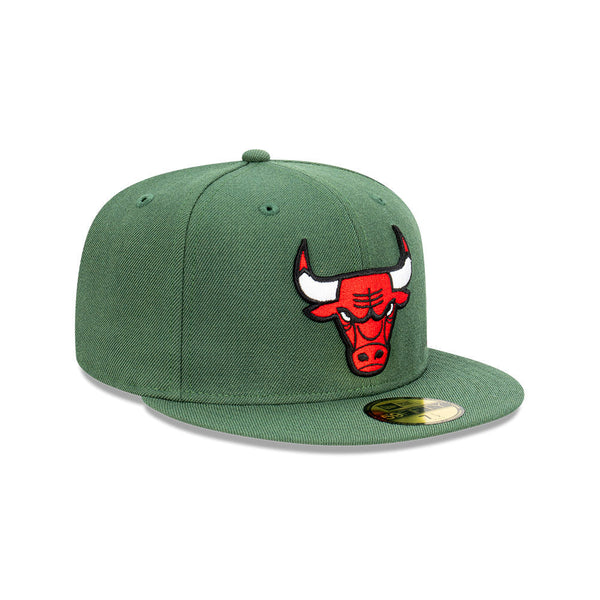 New Era 59FIFTY Royal on GREEN Bull