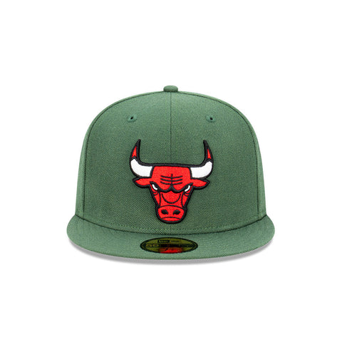 New Era 59FIFTY Royal on GREEN Bull