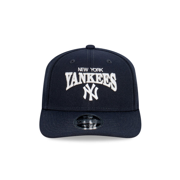 New Era 9Fifty Curved Peak - Double Front Logo, Word and Patch