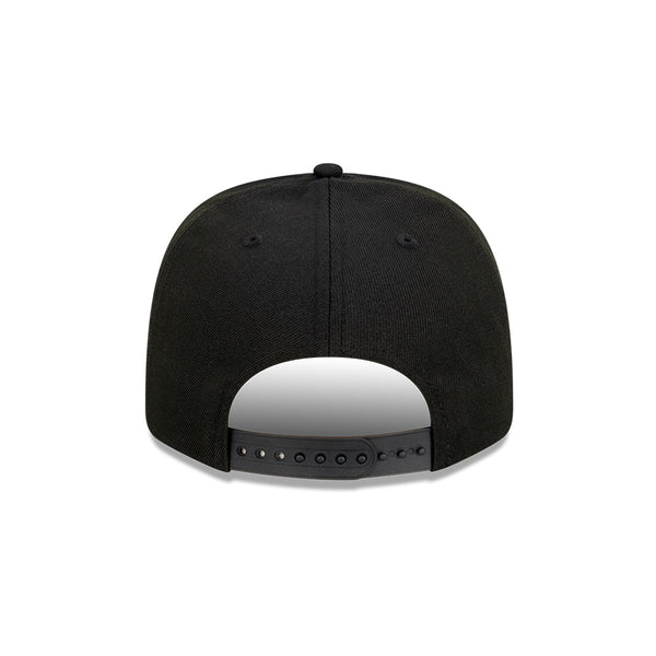 New Era 9Fifty Curved Peak - Double Front Logo, Word and Patch