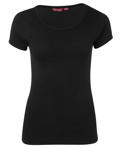 LADIES SCOOP NECK TEE