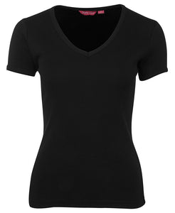 LADIES V-NECK TEE
