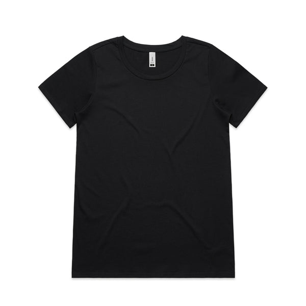 WO'S SHALLOW SCOOP TEE
