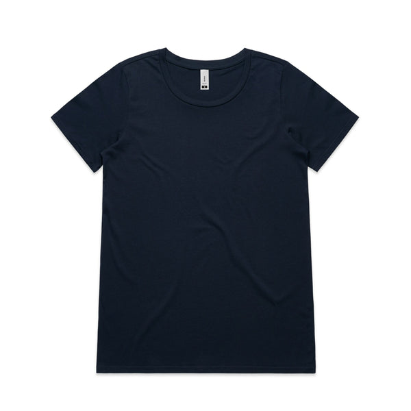 WO'S SHALLOW SCOOP TEE