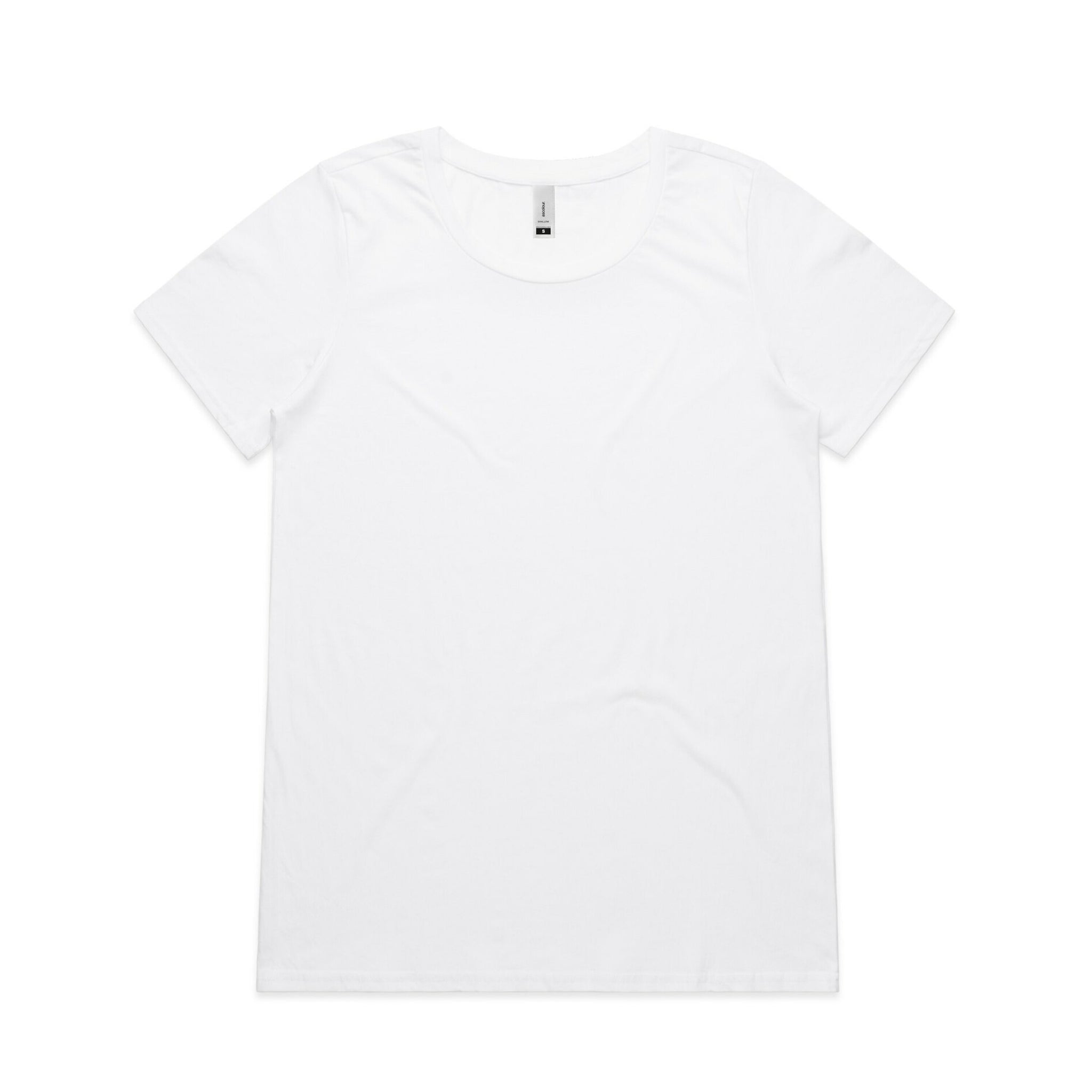 WO'S SHALLOW SCOOP TEE