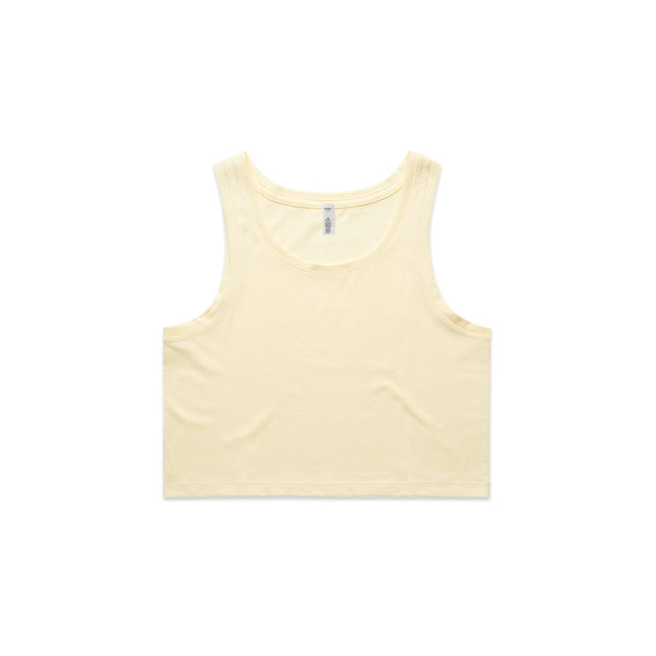 WO'S CROP SINGLET