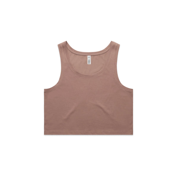 WO'S CROP SINGLET