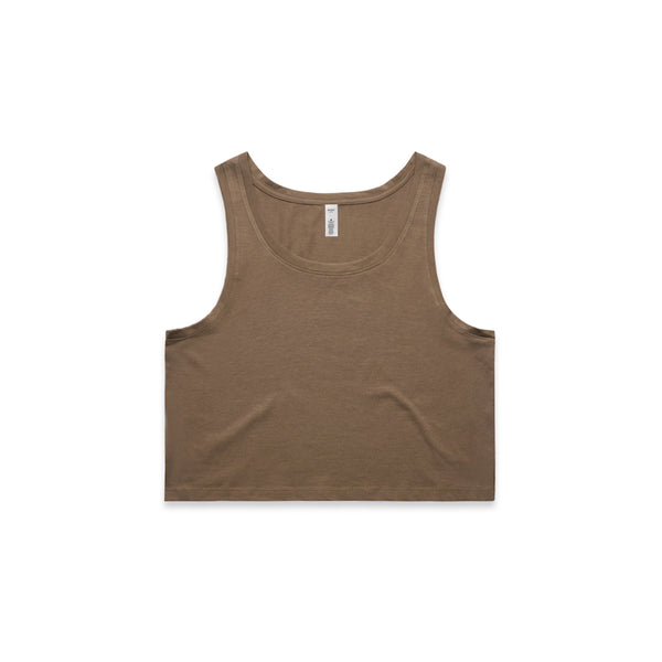 WO'S CROP SINGLET
