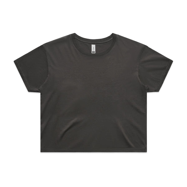 WO'S FADED CROP TEE
