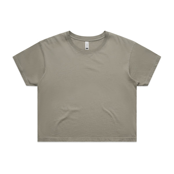WO'S FADED CROP TEE