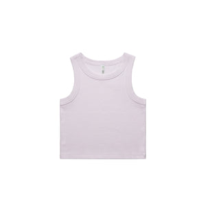 WO'S ORGANIC RIB CROP TANK