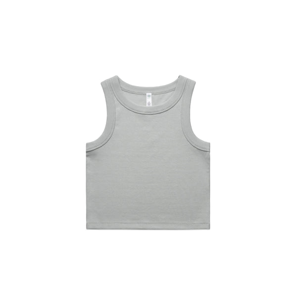 WO'S ORGANIC RIB CROP TANK