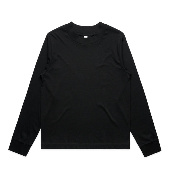 WO'S MOCK L/S TEE