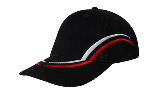 Brushed Heavy Cotton with Curved Embroidery on Crown and Peak