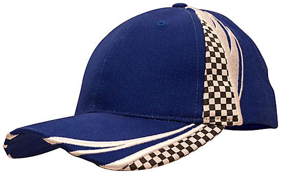 Brushed heavy cotton with embroidery & printed checks
