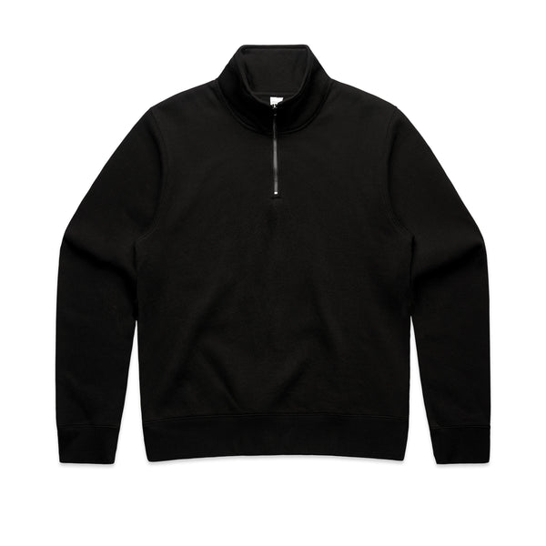 WO'S STENCIL HALF ZIP CREW | 4125