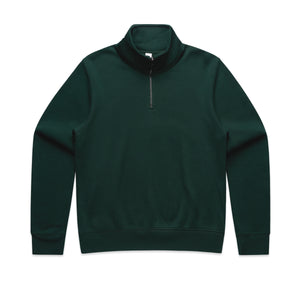 WO'S STENCIL HALF ZIP CREW | 4125
