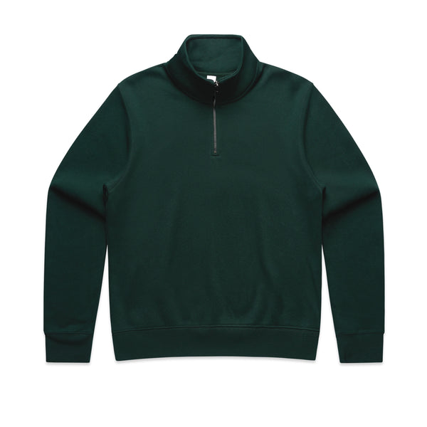 WO'S STENCIL HALF ZIP CREW | 4125