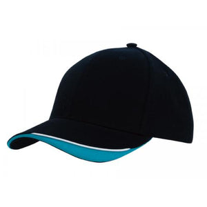 Brushed Heavy Cotton with Indented Peak