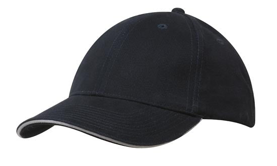 Brushed Heavy Cotton with Sandwich Trim