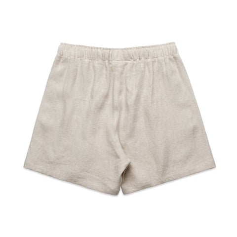 Wo's Linen Shorts |4919