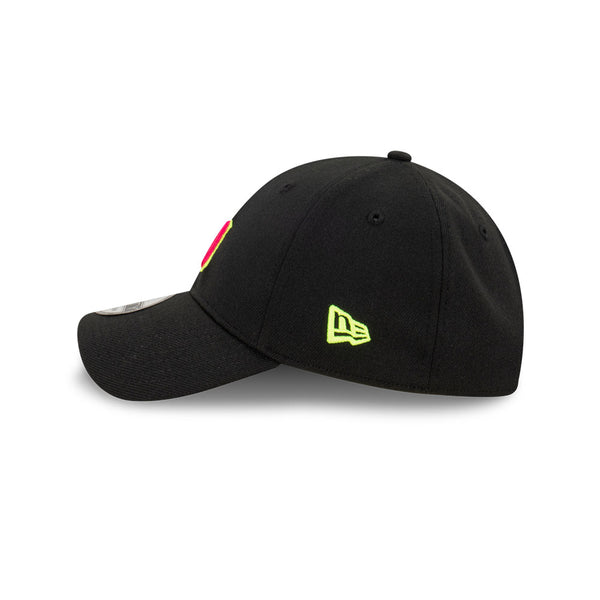 NEW ERA 39THIRTY BLACK-MAGENTA-YELLOW NY