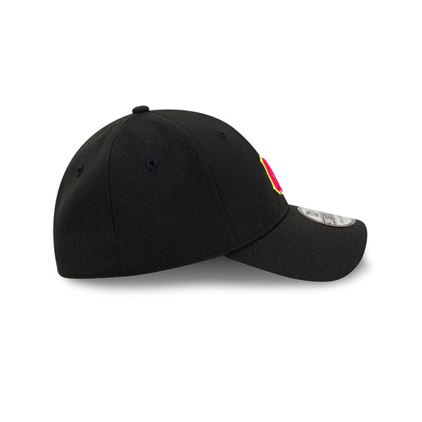 NEW ERA 39THIRTY BLACK-MAGENTA-YELLOW NY