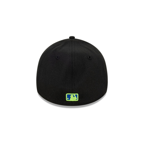 NEW ERA 39THIRTY BLACK/GREEN/BLUE LA