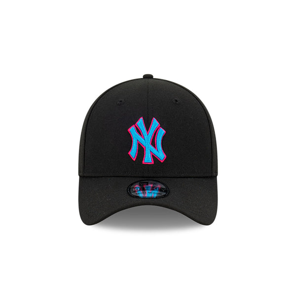 NEW ERA 39THIRTY BLACK/BLUE/MAGENTA NY