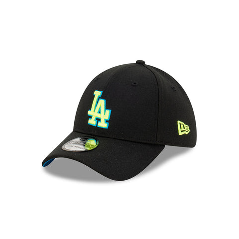 NEW ERA 39THIRTY BLACK/BLUE/YELLOW LA