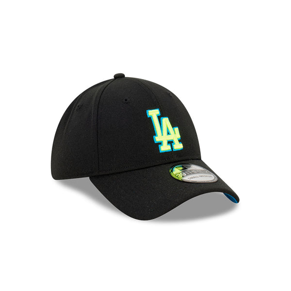 NEW ERA 39THIRTY BLACK/BLUE/YELLOW LA