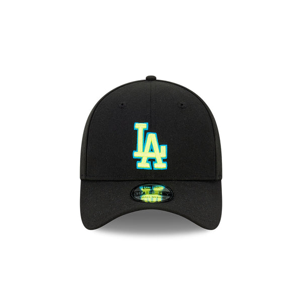 NEW ERA 39THIRTY BLACK/BLUE/YELLOW LA