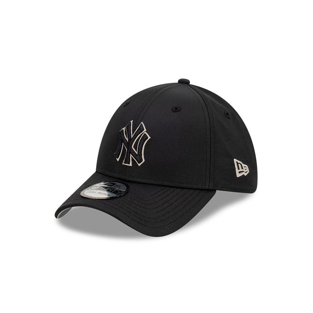 NEW ERA 39THIRTY BLACK NY