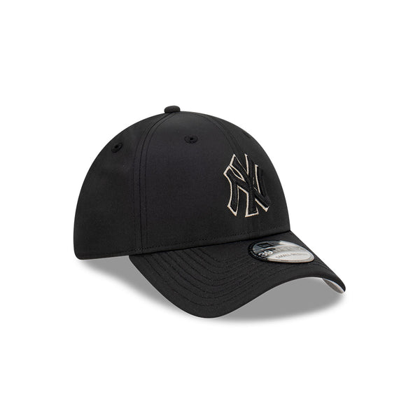 NEW ERA 39THIRTY BLACK NY