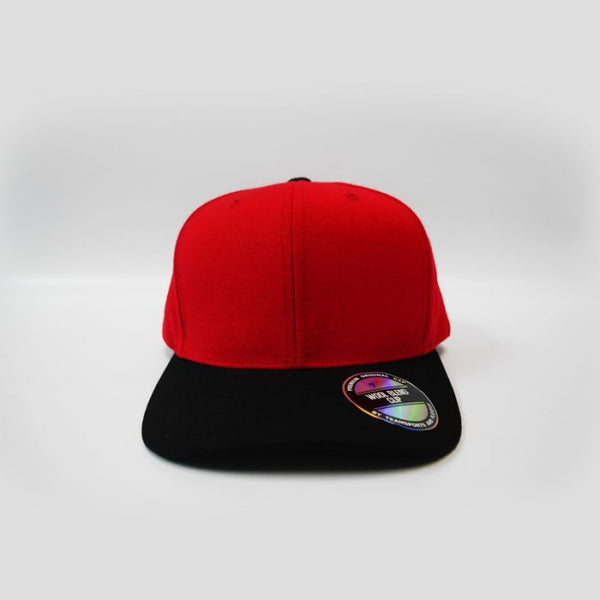 SNAPBACK WOOLBLEND CAPS TWO TONE ADULT