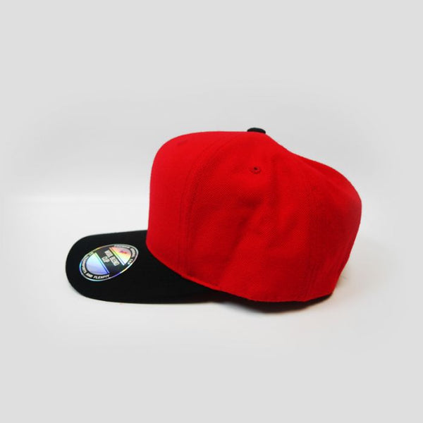 SNAPBACK WOOLBLEND CAPS TWO TONE ADULT