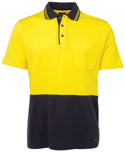 HI VIS S/S COTTON POLO