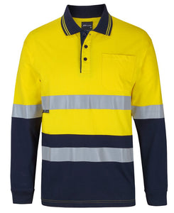 HI VIS (D+N) L/S COTTON POLO