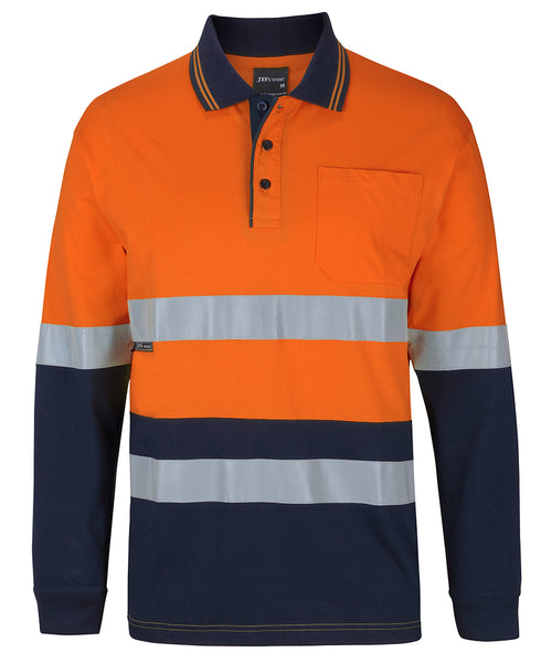 HI VIS (D+N) L/S COTTON POLO