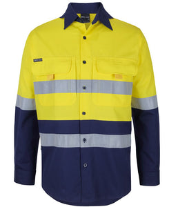 HI VIS (D+N) RIPSTOP L/S FISHING SHIRT