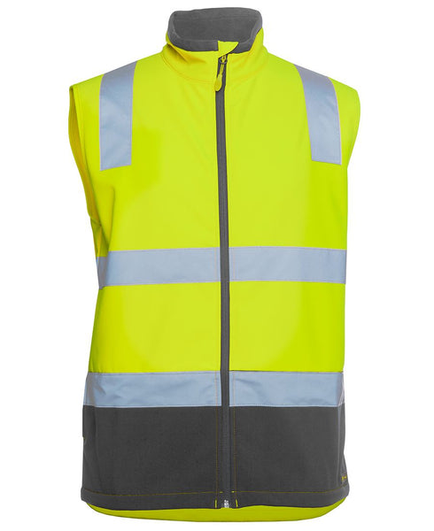 HI VIS |D+N| THREE LAYER SOFTSHELL VEST