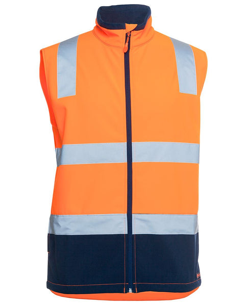 HI VIS |D+N| THREE LAYER SOFTSHELL VEST