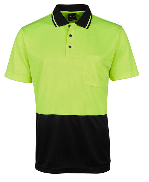 HI VIS JACQUARD NON CUFF POLO