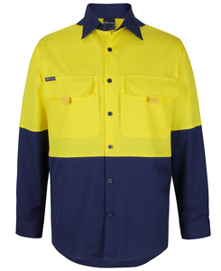 HI VIS RIPSTOP L/S FISHING SHIRT