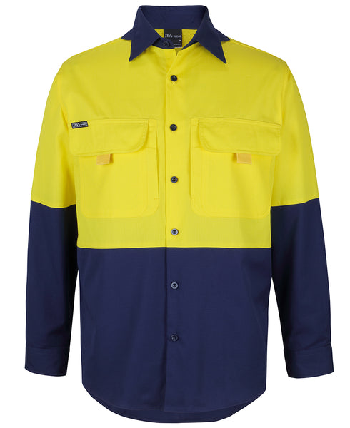 HI VIS RIPSTOP L/S FISHING SHIRT