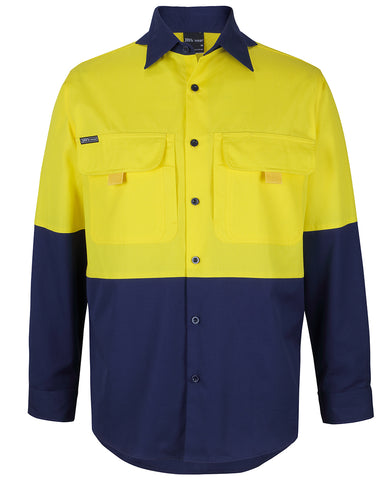 HI VIS RIPSTOP L/S FISHING SHIRT